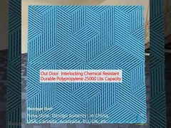 외부 문 잠금 화학 저항성 내구성 폴리 프로필렌 25000 파운드 용량