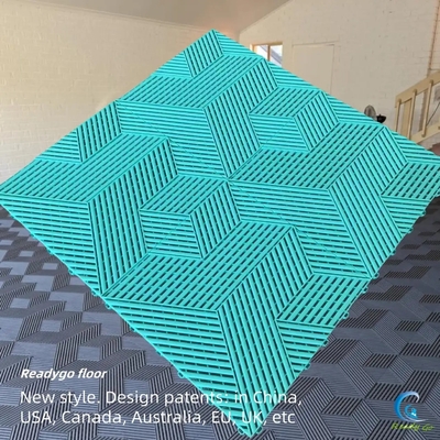 반 미끄러지기 가게트랙 바닥 타일 40x40 가게이션을 위한 매트
