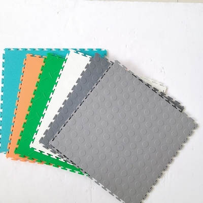 항 미끄러기 PVC 차고 바닥 매트 498*498mm PVC 타일 차고 바닥